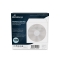 MediaRange Papierstecktaschen m. Sichtfenster, 100er-Pack