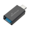 MediaRange Universaler USB-A auf USB-C Adapter schwarz