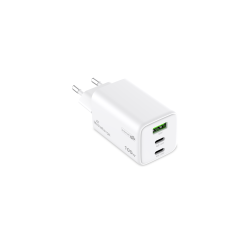 MediaRange Ladegerät 100W 3-Port 2x USB-C u. 1x USB-A, weiß