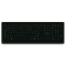 MediaRange Tastatur kabelgeb. ultraflachen Tasten (BE) sw