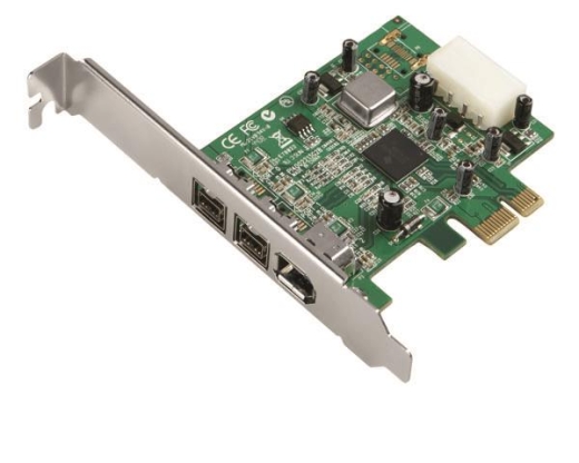 Dawicontrol DC-FW800 PCIe FireWire Karte Blister