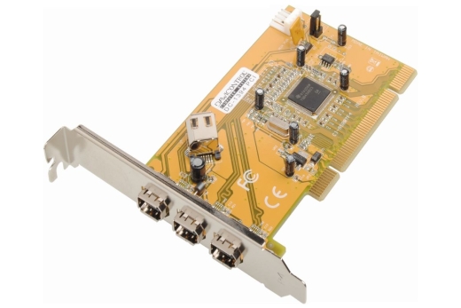 Dawicontrol DC-1394 PCI FireWire Karte Blister