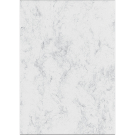 Marmor-Papier, grau, A4, 90 g/qm, 100 Blatt