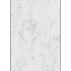Marmor-Papier, grau, A4, 90 g/qm, 100 Blatt