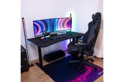 Arozzi Gaming-Tisch Arena Medium PureBlack 140x75,5cm