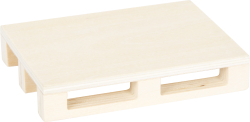 Gabelstapler mit Palette