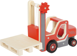 Gabelstapler mit Palette