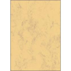 Marmor-Papier, sandbraun, A4, 200 g/qm, 50 Blatt