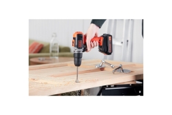 Black&Decker Akku-Schlagbohrschr. 18V 2x1,5Ah Kof BCD003C2K