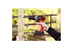 Black&Decker Akku-Schlagbohrschr. 18V 2x1,5Ah Kof BCD003C2K