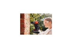 Black&Decker Akku-Schlagbohrschr. 18V 2Ah, Kof BCD383D1XK