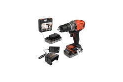 Black&Decker Akku-Schlagbohrschr. 18V 2x2Ah, Kof...
