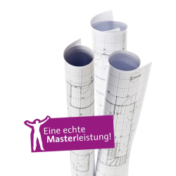 Plotterpapier MasterJet CAD 80, 914mmx50m, 80g/m²,...