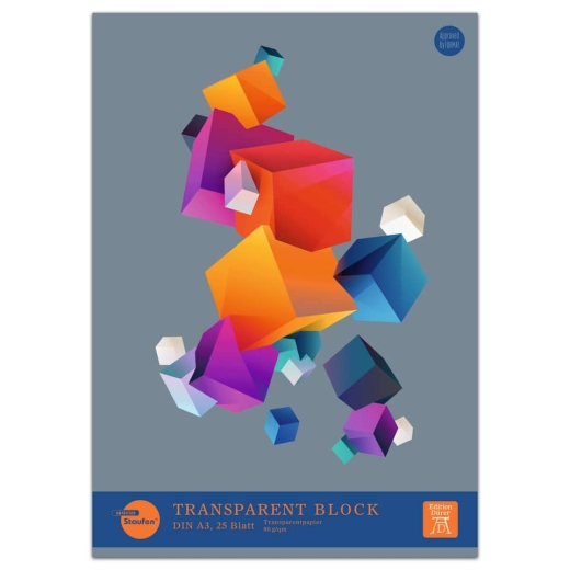 Transparentblock - A3, 25 Blatt, 80g/qm