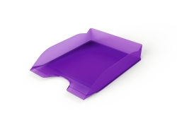 DURABLE Briefablagen Basic A4-C4 stapelbar lila transparent