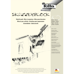 Skizzenblock - A4, 120 g/qm, 50 Blatt