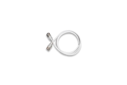 Wantec Patchkabel UTP CAT6a eGlow d=2,8mm 3,00m weiß