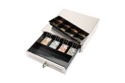 Olympia Kassenschublade LD 410S silber