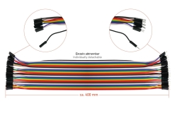 kabelmeister Jumper Wire 40-Pin, 3er BU-BU/ST-BU/ST, 40cm