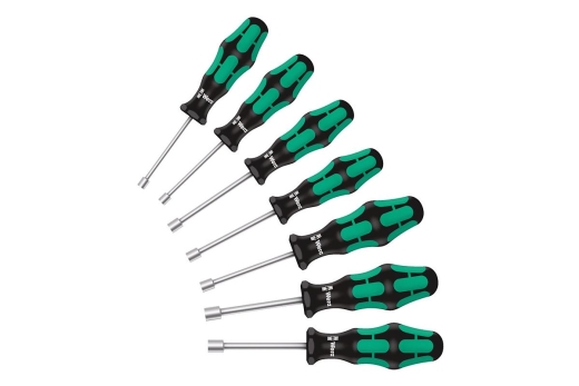 Wera 395 HO/7 SM Steckschlüssel-Schraubendrehersatz