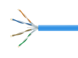 Equip Instal.Kab Cat6A ECA U/FTP 305.00m blau LSZH