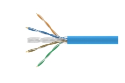 Equip Instal.Kab Cat6A DCA U/UTP 305.00m blau LSZH
