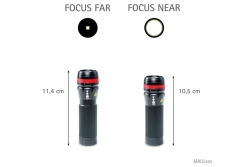 MAUL LED Taschenlampe Leos 10,5cm, 3W, bis zu 150m
