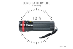 MAUL LED Taschenlampe Leos 10,5cm, 3W, bis zu 150m