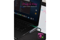 Dockingstation IcyBox USB-C -> HDMI/VGA/USB-A/USB-C/3,5mm