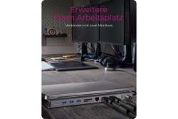 Dockingstation IcyBox USB-C -> HDMI/VGA/USB-A/USB-C/3,5mm