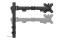 Neomounts TIS 10-32 1TFT 4Gelenk schwarz Max.8KG