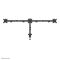Neomounts TIS 10-32 3TFT 4Gelenk schwarz Max.6KG