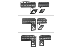 Neomounts WAH 43-85 Samsung QMC/QBC/QHC Serie Max.60KG schw