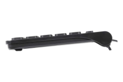 MANHATTAN Slim USB Mini-Tastatur 1.5m Kabel schwarz