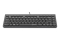 MANHATTAN Slim USB Mini-Tastatur 1.5m Kabel schwarz