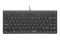 MANHATTAN Slim USB Mini-Tastatur 1.5m Kabel schwarz