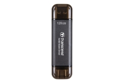 SSD 128GB Transcend ESD310C Portable, USB 10Gbps, Type-C/A