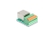 DELOCK RJ45 Buchse zu Terminalblock mit Drucktaster Cat.5e