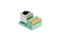 DELOCK RJ45Buchse gewinkelt Terminalblock Drucktaster Cat.5e
