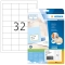 4200 Etiketten Premium A4, weiß 48,3x33,8 mm Papier matt 800 St.