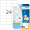 4360 Etiketten Premium A4, weiß 70x36 mm Papier matt 600 St.