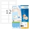 4666 Adressetiketten Premium A4, weiß 88,9x46,6 mm Papier matt 1200 St.