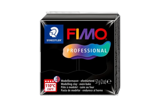 FIMO Mod.masse Fimo prof 57g schwarz
