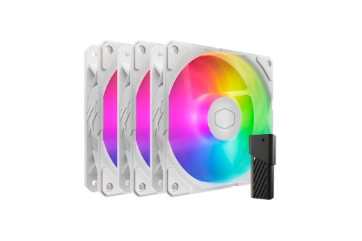 CoolerMaster Lüfter SickleFlow Edge White 120 ARGB 3in1