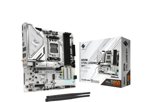 ASRock B850M Steel Legend WiFi AM5 mATX HDMI/DP DDR5