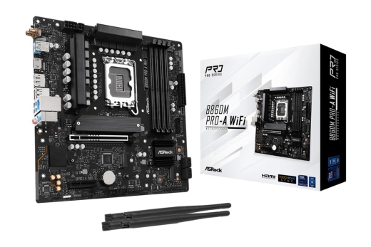 ASRock B860M Pro-A WiFi 1851 mATX HDMI/DP DDR5
