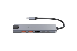 CONCEPTRONIC 6-1 Dock USB-C->HDMI/2xUSB-A/USB-C/+ 25cm si