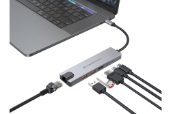 CONCEPTRONIC 6-1 Dock USB-C->HDMI/2xUSB-A/USB-C/+ 25cm si