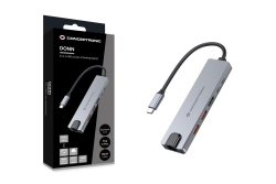 CONCEPTRONIC 6-1 Dock USB-C->HDMI/2xUSB-A/USB-C/+ 25cm si