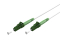 Equip Patchkabel LC/APC->LC/APC 5.00m SM Simplex OS2 gelb